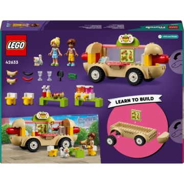 LEGO Friends — Грузовик с едой для хот-догов (42633) +Подарочный пакет +Каталог LEGO