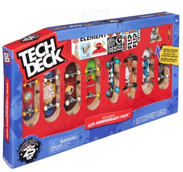 НАБОР НАКОНЕЧНИКОВ TECH DECK 8 СЛЕПАЯ ИГРУШЕЧНАЯ МАШИНА С ПОВОРОТНЫМ ЭЛЕМЕНТОМ