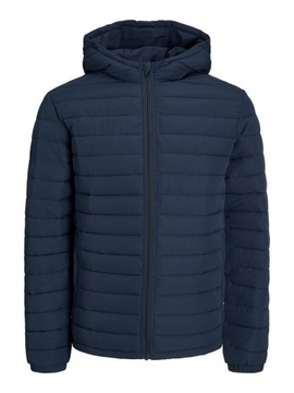 Kurtka Pikowana Męska Jack&Jones | JJERECYCLE PUFFER HOOD NOOS - r. M