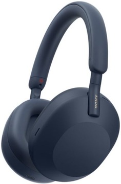 Sony WH-1000XM5 niebieskie nauszne 1000 XM5 zaawansowane ANC