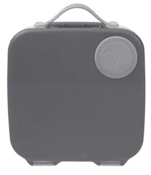B.BOX Lunchbox Śniadaniówka Graphite duża 2000ml szara z wkładem chłodzącym