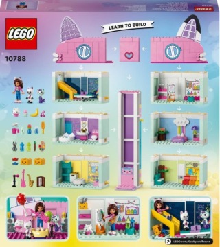 LEGO Cat House Gabi's Cat House (10788) Волшебный дом 4+ Легко