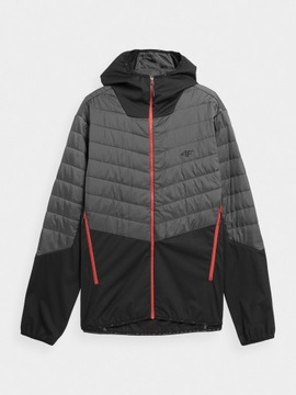 МУЖСКАЯ КУРТКА С КАПЮШОНОМ 4F СТЕГАНАЯ ПЕРЕХОДНАЯ ОСЕННЯЯ ФУНКЦИОНАЛЬНАЯ КУРТКА AW23M310