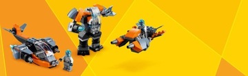 LEGO Creator 3 в 1 31111 Кибердрон 3 в 1