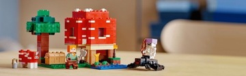 LEGO Minecraft 21180 Сокровища стража кораллового рифа 3 аксалотля