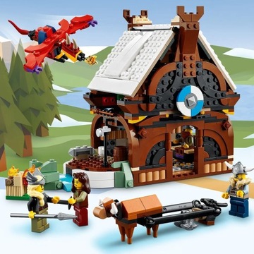 LEGO Creator 3 в 1 31132 Корабль викингов и змей Мидгарда В подарок НОВИНКА!