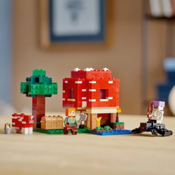 LEGO MINECRAFT Грибной домик 21179