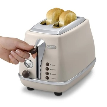 Toster De'Longhi CTOV 2103.BG beżowy/brązowy 900 W