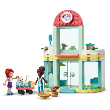 LEGO Friends 41695 Animal Clinic Китти Черепаха Кролик для детей от 4 лет