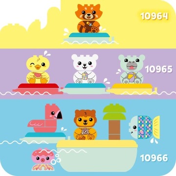 Lego DUPLO Bath Fun: Плавающий поезд...