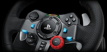 LOGITECH DRIVING FORCE G29 РУЛЕВОЕ КОЛЕСО ПЕДАЛИ КОРОБКИ ПЕРЕДАЧ PS4 PS5 ИГРА ДЛЯ ПК