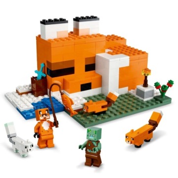 Lego Minecraft - Lisów Habitat (21178) Подарочные блоки