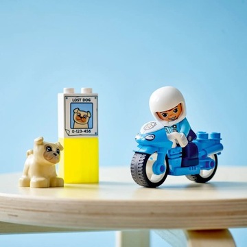 LEGO DUPLO 10967 Полицейский мотоцикл