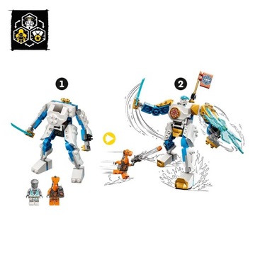 LEGO 71761 Ниндзяго ЭНЕРГЕТИЧЕСКИЙ МЕХ ЗЕЙНА ЭВО
