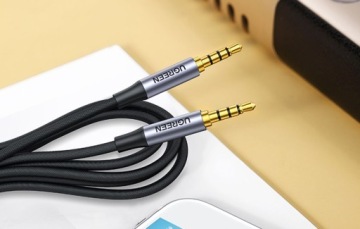 UGREEN ПРОЧНЫЙ АУДИО КАБЕЛЬ AUX MINIJACK TO MINI JACK 3.5MM 3M