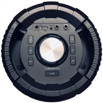 ПОРТАТИВНЫЙ BLUETOOTH AUX SPEAKER USB LED МИКРОФОН AKAI ABTS-636 ЧЕРНЫЙ