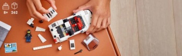 Лего кирпичи спорткар Ламборгини Каунтах автомобиль белая игрушка