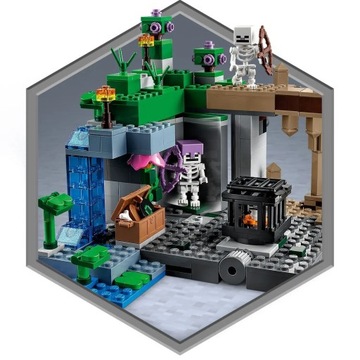 LEGO MINECRAFT 21189 LOCH SZKIELETÓW