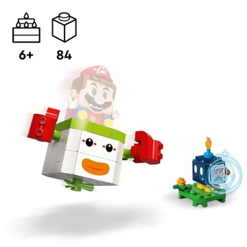 LEGO Super Mario 71396: Дополнительный набор «Машина клоуна Баузера-младшего»