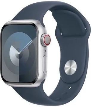 Умные часы Apple Watch Series 9 с GPS и сотовой связью, 45 мм, серебристого цвета