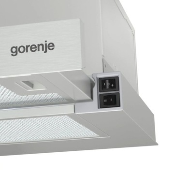 ТЕЛЕСКОПИЧЕСКИЙ КУЗОВ GORENJE TH60E3X, НЕРЖАВЕЮЩАЯ СТАЛЬ, 350 м3/ч