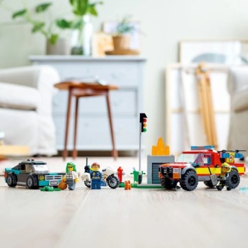 LEGO CITY 60319 ПОЖАРНАЯ И ПОЛИЦЕЙСКАЯ ПОГОНЯ