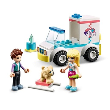 LEGO Friends - Karetka kliniki dla zwierzątek (41694) +Torba +Katalog 2024
