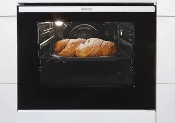 Керамическая кухня Gorenje GECS6C70XC, 71л, гриль, конвекция, пицца, 60 см, пара