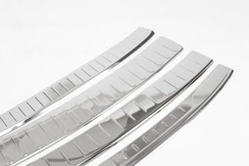 J&J AUTOMOTIVE KRYT NÁRAZNÍKU SE OCELI NEREZ DO VOLKSWAGEN CADDY 2004-2009