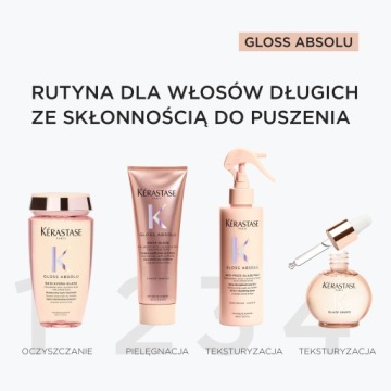 Разглаживающая маска для волос Kérastase Gloss Absolu Créme Travel, размер 75 мл