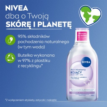Мицеллярная жидкость Nivea MicellAir 400 мл для чувствительной и сверхчувствительной кожи