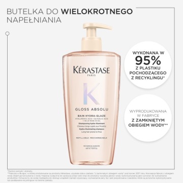 Kérastase Gloss Absolu Шампунь, разглаживающий вьющиеся волосы, 500 мл