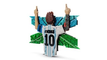 LEGO Editions 43018 Lionel Messi - Chwila zwycięstwa