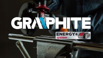 GRAPHITE SZLIFIERKA KĄTOWA ENERGY+ 18V 58G026