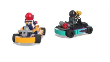 LEGO City 60400 Gokarty i kierowcy wyścigowi + Torba lego
