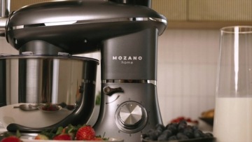 ROBOT KUCHENNY PLANETARNY MOCNY 2000W MASZYNKA DO MIĘSA MIKSER BLENDER 6,2l