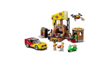 LEGO City 60496 Dostawa pizzy z pojazdami