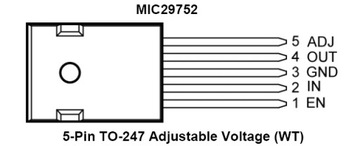 MIC29752 - Adj. do 7,5A