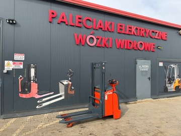 Paleciak elektryczny Linde L 14 wózek 240 cm 1400 kg