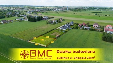 Działka, Lubliniec, 785 m²