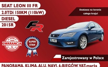 Seat Leon FR 2.0TDi, Klima, Alu, Panorama, Zar...