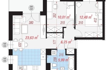 Mieszkanie, Polkowice, 58 m²