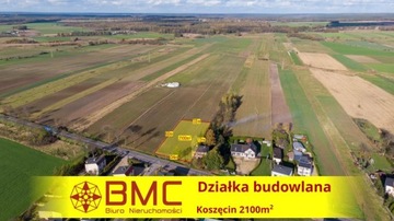 Działka, Koszęcin, 2100 m²