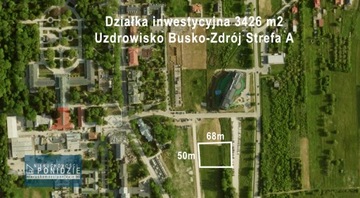 Działka, Busko-Zdrój (gm.), 3426 m²
