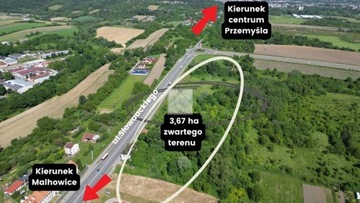 Działka, Przemyśl, 36700 m²