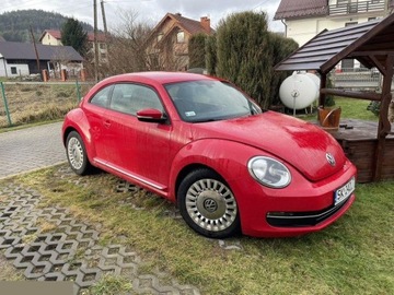 Volkswagen Beetle piękny, czerwony 1.8 benzyna 170KM 2016r