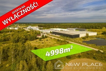 Działka, Błonie, Miękinia (gm.), 4998 m²