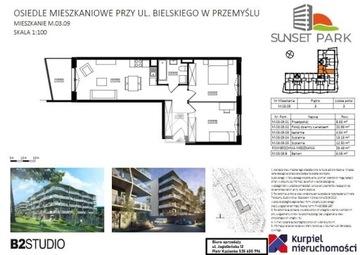 Mieszkanie, Przemyśl, 59 m²