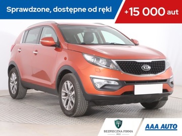 Kia Sportage 1.6 GDI, Serwis ASO, Skóra, Navi