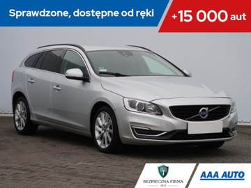 Volvo V60 D2 2.0, 1. Właściciel, Skóra, Klima